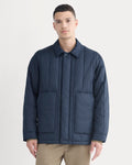 ReNew Vertical-Quilted Jacket |  Navy