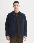 Fine Wale Corduroy Chore Blazer |  Navy
