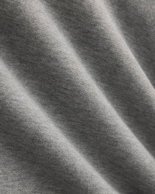 Luxe Fleece Crew Pullover | Vintage Heather Grey